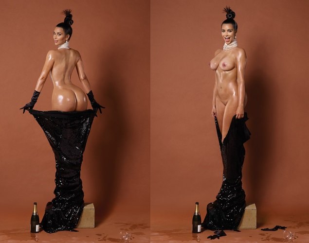 kim kardashian paper