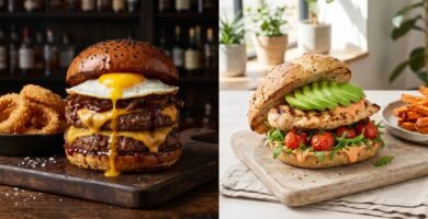NOMBRES PARA HAMBURGUESAS x