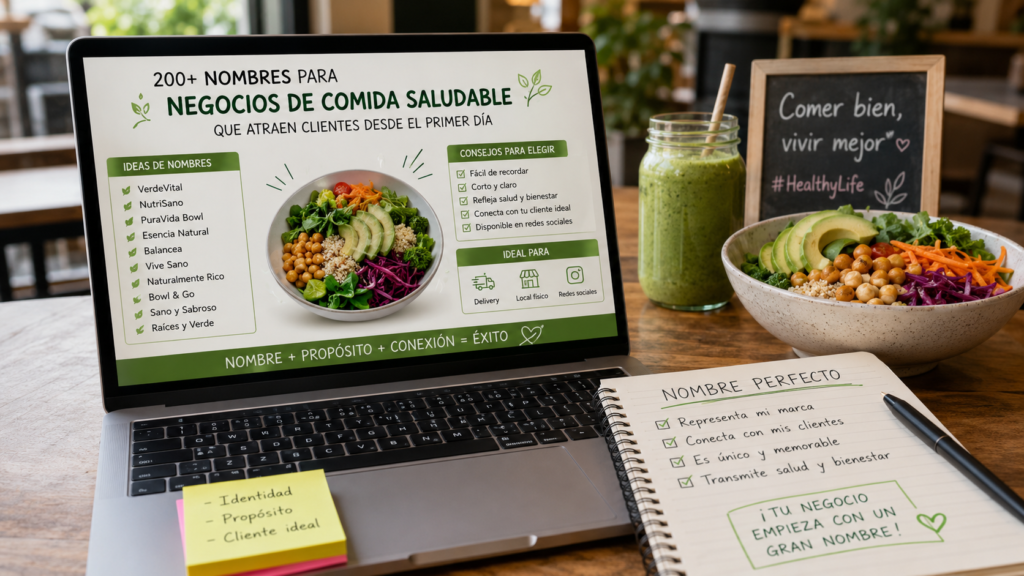 nombres de comida saludable x