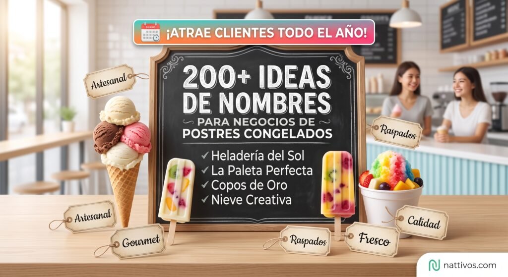 nombres de negocios postres congelados x