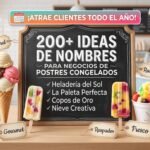nombres de negocios postres congelados x