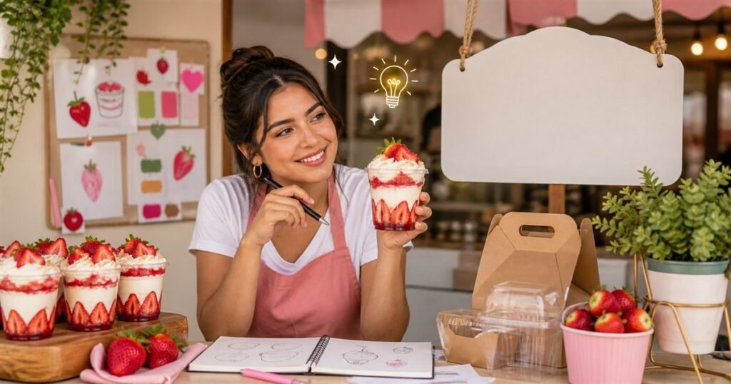nombres negocio fresas con crema x
