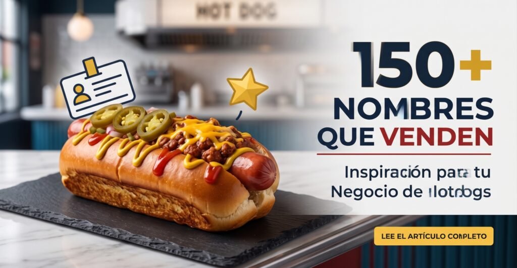 nombres para negocios para venta hot dogs x